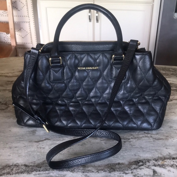 Vera Bradley Leather Emma Satchel - Picture 1 of 5